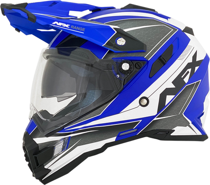 AFX FX-41 Helmet - Range - Matte Blue - Small 0140-0071