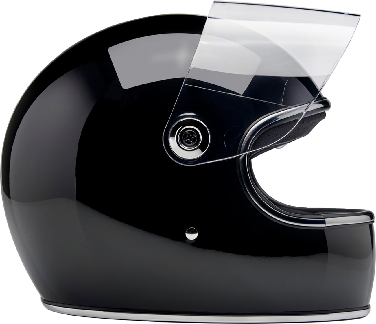 BILTWELL Gringo S Helmet - Gloss Black - Large 1003-101-504
