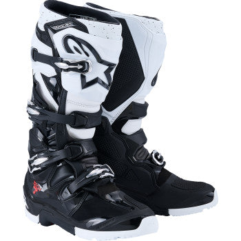 ALPINESTARS Tech 7 Enduro Boots - Black/White - US 15 2010426-12-15