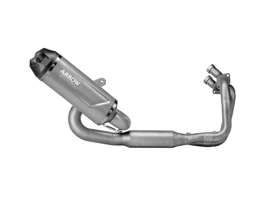 Arrow  Kawasaki Ninja 650/Z650 '23/24 E5+ Full System With Icon Titanium Silencer - 77501pk