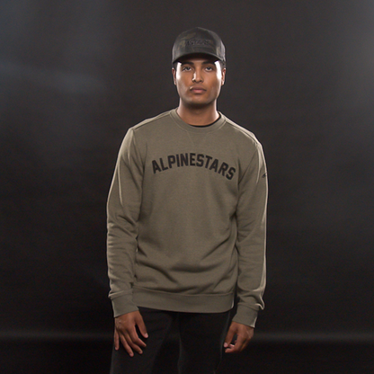 IN STOCK ALPINESTARS Soph Crew Fleece - Military - Medium 121251512690M