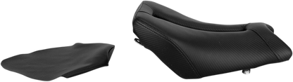SADDLEMEN Gel Channel Track Carbon Fiber Sport Seat - Black - S1000RR 0810-BM20