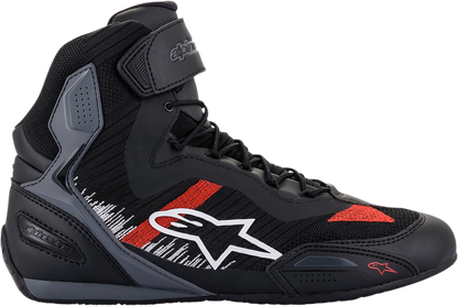 ALPINESTARS Faster-3 Rideknit® Shoes - Black/Gray/Red - US 13.5 25103191165135