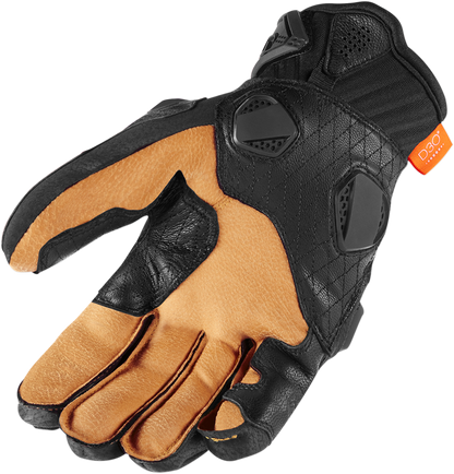 ICON Hypersport™ Short Gloves - Black - Small 3301-3533