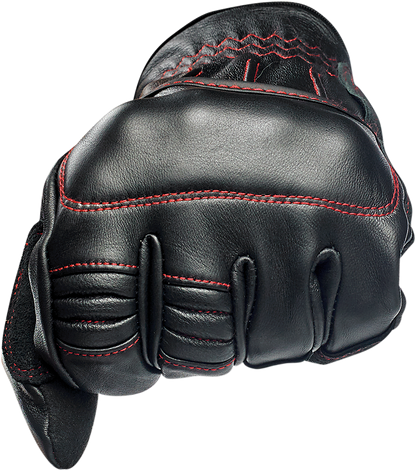 BILTWELL Belden Gloves - Redline - Medium 1505-0108-303