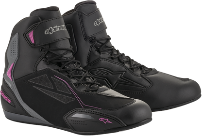 ALPINESTARS Faster-3 Drystar® Shoes - Black/Gray/Pink - US 6 25409191139-6