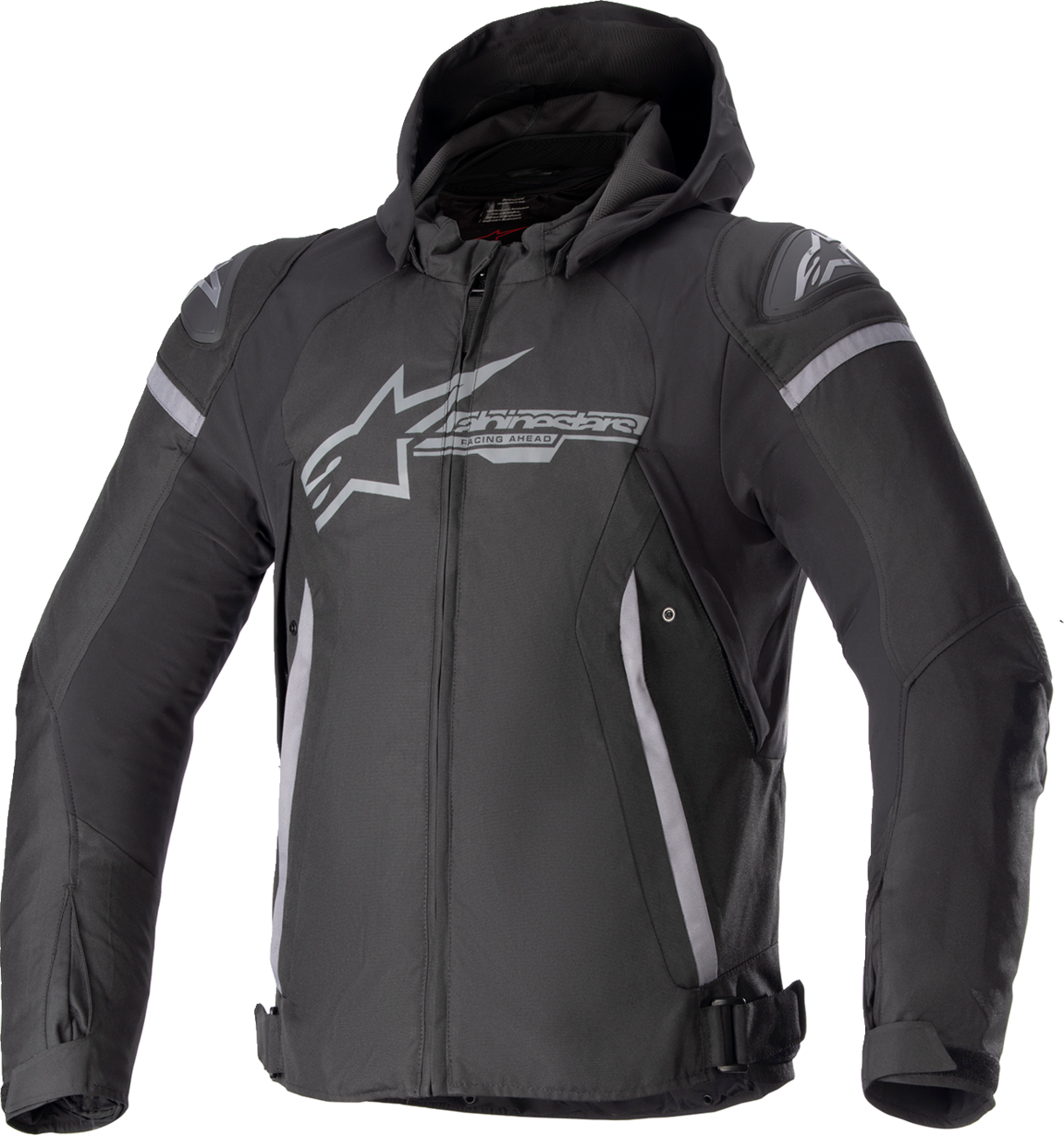 ALPINESTARS Zaca Waterproof Jacket - Black/Gray - Medium 3206423-111-M