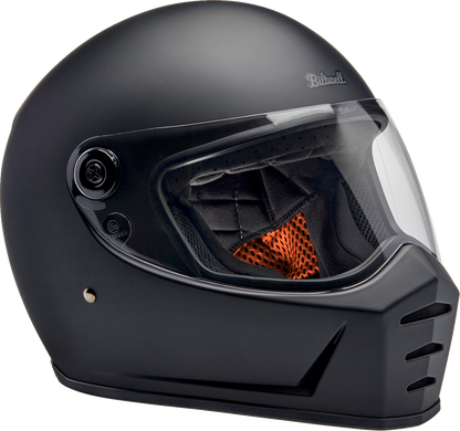 BILTWELL Lane Splitter Helmet - Flat Black - Small 1004-201-502