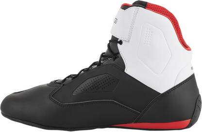 ALPINESTARS Faster-3 Rideknit® Shoes - Black/White/Red - US 11.5 2510319123-11.5