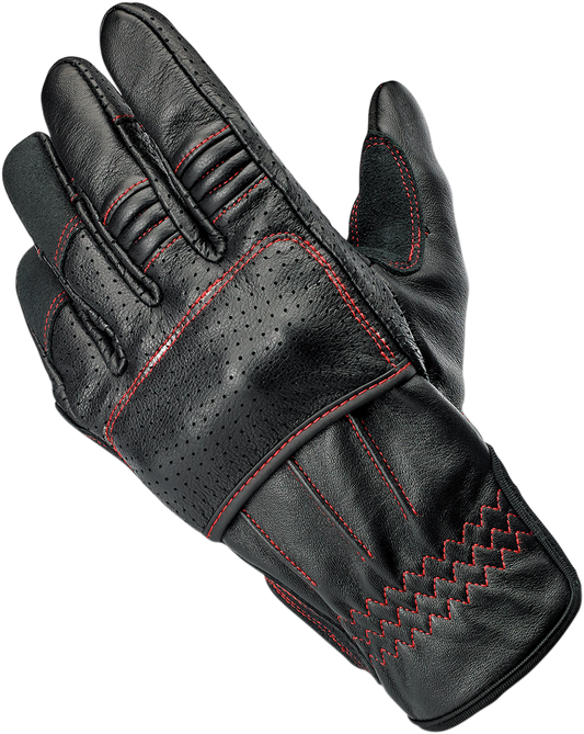 BILTWELL Borrego Gloves - Redline - 2XL 1506-0108-306