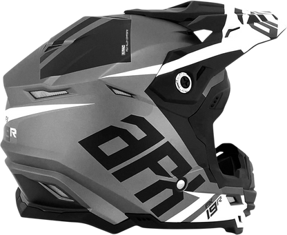 AFX FX-19R Helmet - Racing - Frost Gray - Medium 0110-7074
