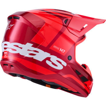 ALPINESTARS SM7 Helmet - Core - Gloss Red - Small 8301826-3127-S