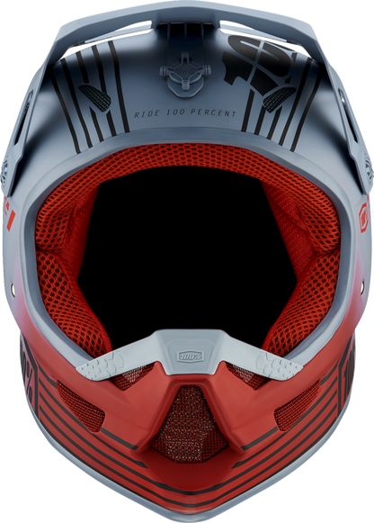100% Status Helmet - Caltec/Gray - XS 80010-00007