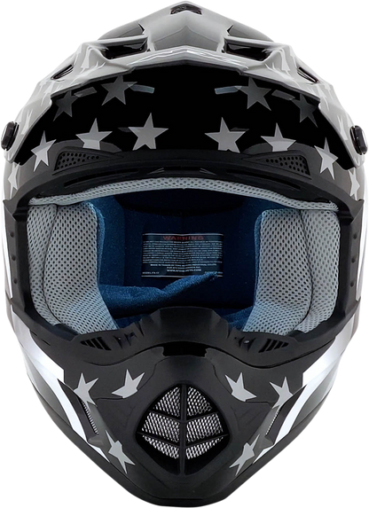 AFX FX-17 Helmet - Flag - Stealth - XL 0110-2366