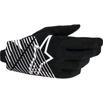 ALPINESTARS Radar Pro Gloves - Black/White - Medium 3560325-12-M