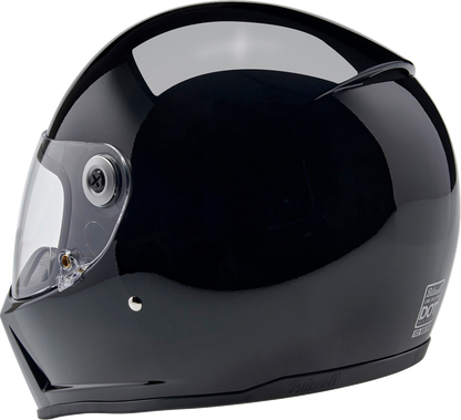 BILTWELL Lane Splitter Helmet - Gloss Black - Large 1004-101-504