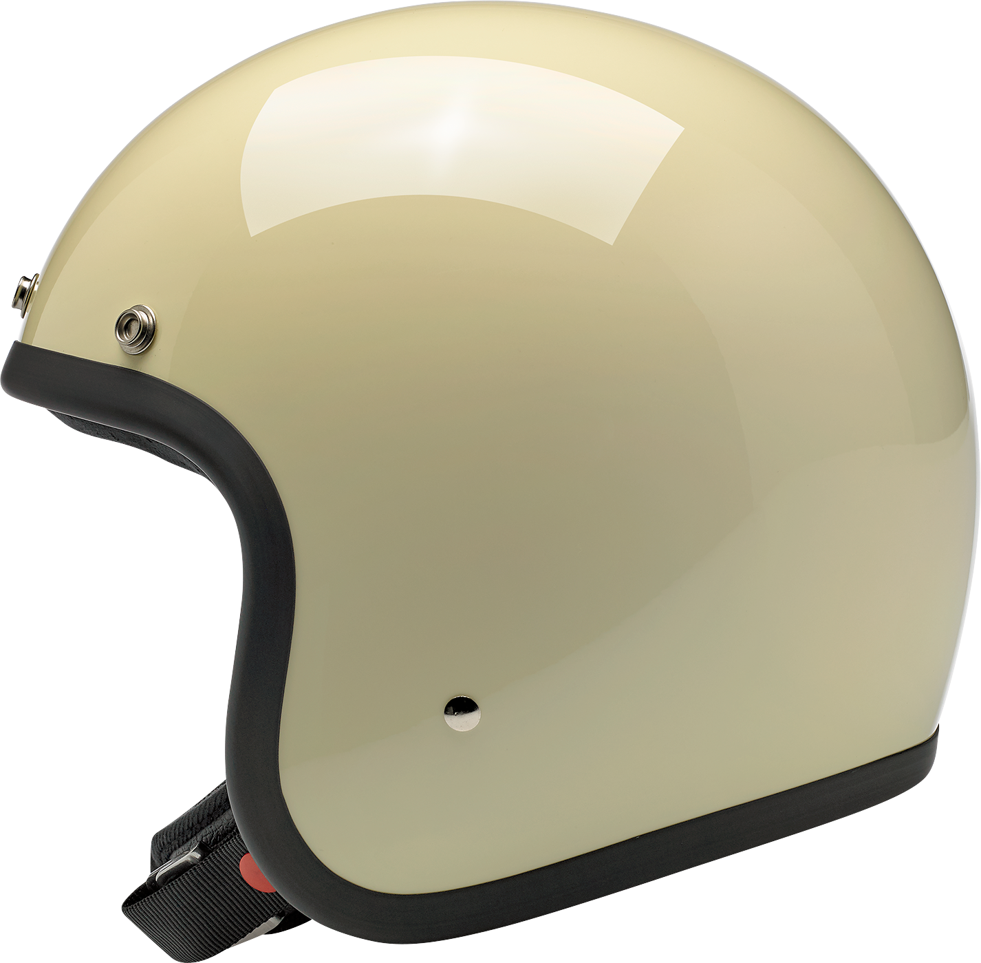 BILTWELL Bonanza Helmet - Gloss Vintage White - Small 1001-102-202