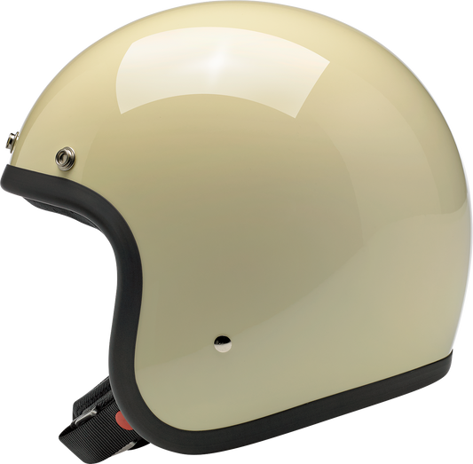 BILTWELL Bonanza Helmet - Gloss Vintage White - Small 1001-102-202