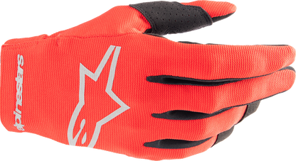 ALPINESTARS Radar Gloves - Mars Red/Silver - Large 3561824-385-L