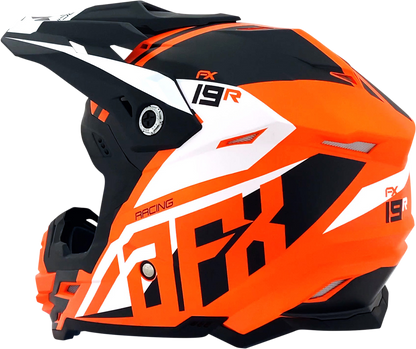 AFX FX-19R Helmet - Racing - Matte Orange - Medium 0110-7084
