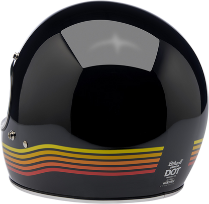 BILTWELL Gringo Helmet - Gloss Black Spectrum - XL 1002-536-105