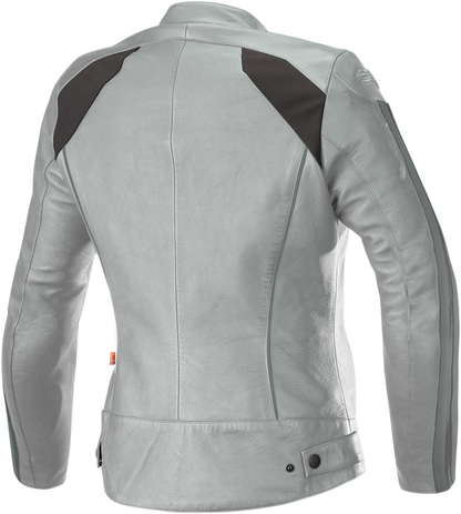 IN STOCK ALPINESTARS Stella Dyno v2 Jacket - Gray/Aqua - US 2 / EU 38 3112518-904-38 004025524 2813-0798