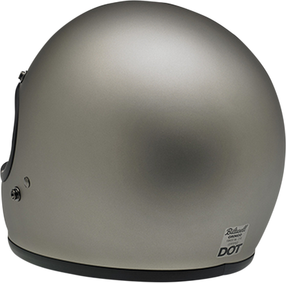 BILTWELL Gringo Helmet - Flat Titanium - Small 1002-203-102
