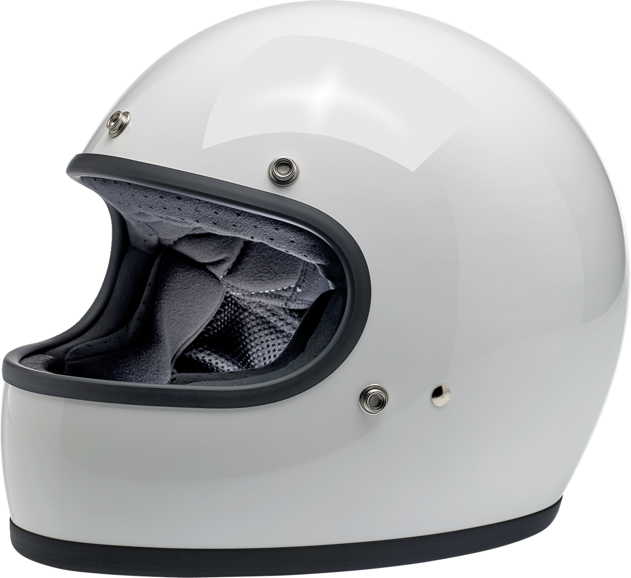 BILTWELL Gringo Helmet - Gloss White - XS 1002-517-101
