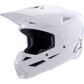 ALPINESTARS SM3 Helmet - Solid - Gloss White - Small 8300326-2180-S