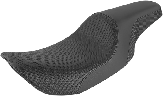 SADDLEMEN Profiler Basket-weave Seat - Black 897-06-147