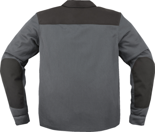 ICON Upstate Mesh CE Jacket - Gray - Small 2820-6223