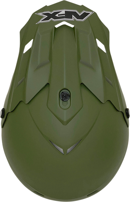 AFX FX-17 Helmet - Flat Olive Drab - Medium 0110-4448