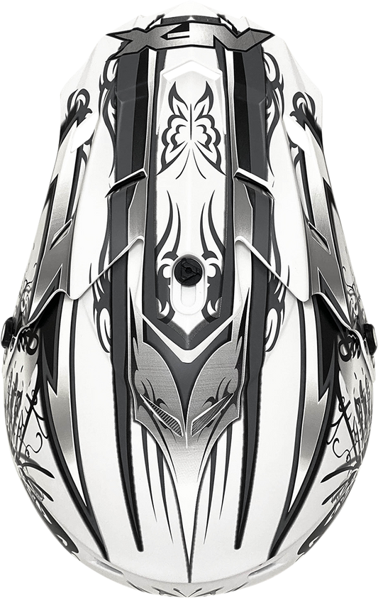 AFX FX-17Y Helmet - Butterfly - Matte White - Small 0111-1390