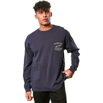 ALPINESTARS REP Long-Sleeve T-Shirt - Dark Navy - XL 123371400701XL