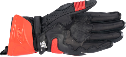 ALPINESTARS Honda GP Pro R3 Gloves - Black/Bright Red/Blue - 3XL 3556223-1317-3X