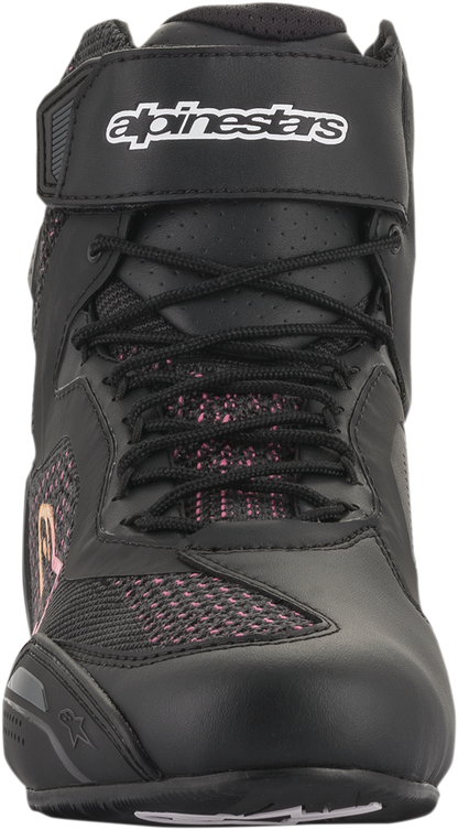 ALPINESTARS Stella Faster-3 Rideknit Shoes - Black/Yellow/Pink - US 7.5 251052014398