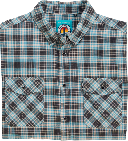 BILTWELL Pacific Flannel Shirt - Large 8145-069-004