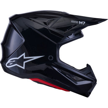 ALPINESTARS SM7 Helmet - Solid - Gloss Black - 2XL 8301426-1180-XXL