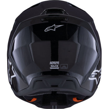 ALPINESTARS SM3 Helmet - Solid - Gloss Black - XL 8300326-1180-XL