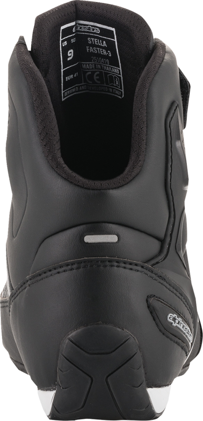ALPINESTARS Stella Faster-3 Shoes - Black/Silver - US 5 2510419119-5