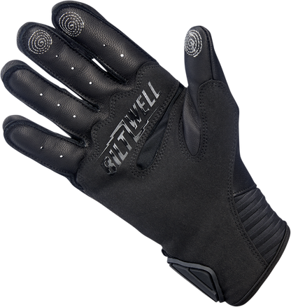 BILTWELL Bridgeport Gloves - Black Out - Large 1509-0101-304