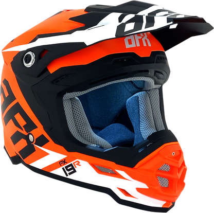 AFX FX-19R Helmet - Racing - Matte Orange - Medium 0110-7084