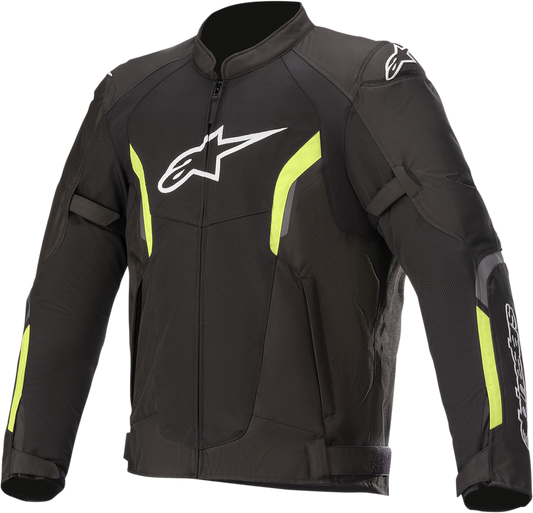 ALPINESTARS AST Air v2 Jacket - Black/Yellow - 3XL 3306121-155-3X