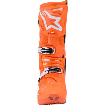 ALPINESTARS Tech 10 Supervented Boots - Fluorescent Orange/Black/White - US 14 / EU 49.5 2010520-4512-14