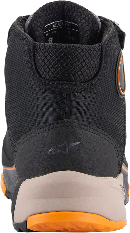 ALPINESTARS CR-X Drystar® Shoes - Black/Brown/Orange - US 10.5 26118201284-105