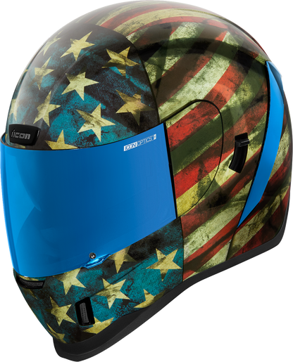 IN STOCK ICON Airform™ Helmet - Old Glory - XS 0101-14782
