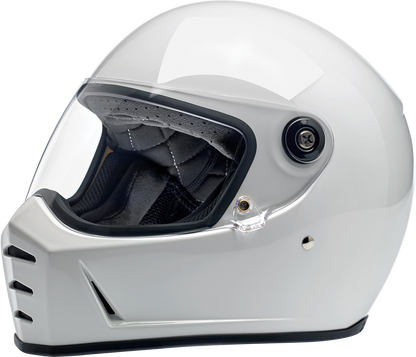 BILTWELL Lane Splitter Helmet - Gloss White - Large 1004-104-104