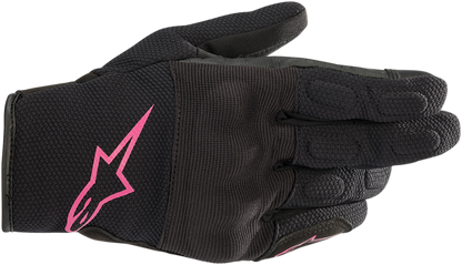 IN STOCK ALPINESTARS Women Stella S-Max Drystar® Gloves - Black/Fuchsia - XL 3537620-1039-XL