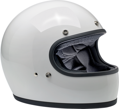 BILTWELL Gringo Helmet - Gloss White - Medium 1002-517-103