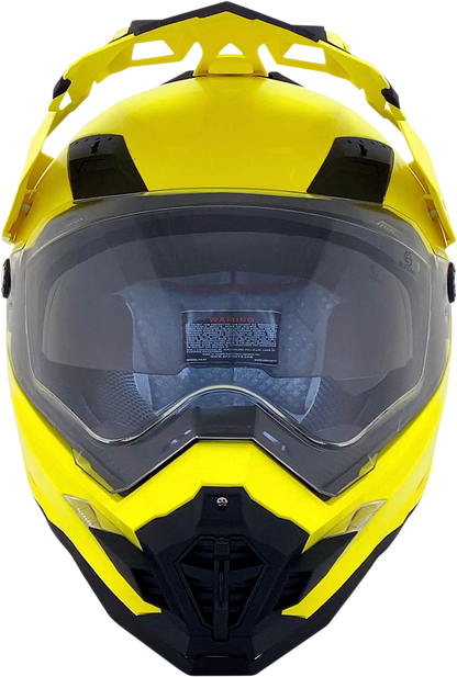 AFX FX-41DS Helmet - Hi-Vis Yellow - 2XL 0110-3777